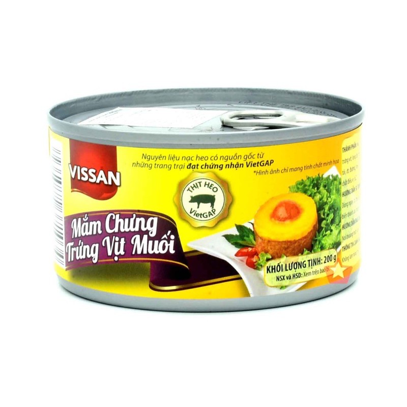 Mắm chưng trứng vịt muối vissan 200g