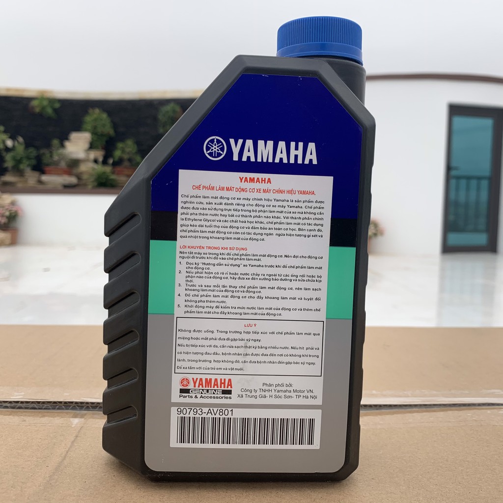 Nước làm mát động cơ YAMAHA COOLANT PRE-MIXED dung tích 1L chính hãng Yamaha