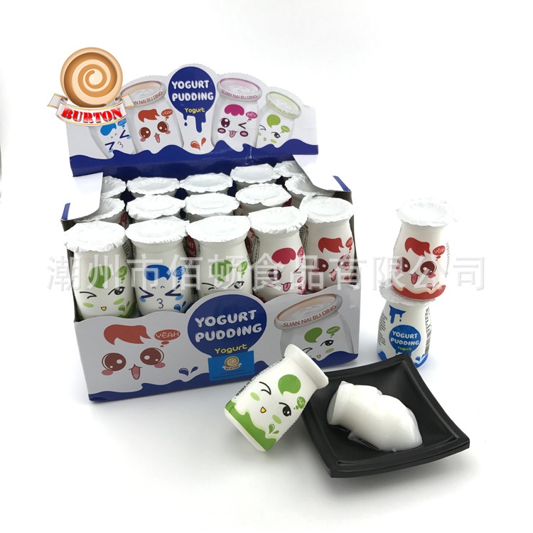 Combo 15 hộp thạch Sữa chua pudding món ăn vặt giải nhiệt mùa hè
