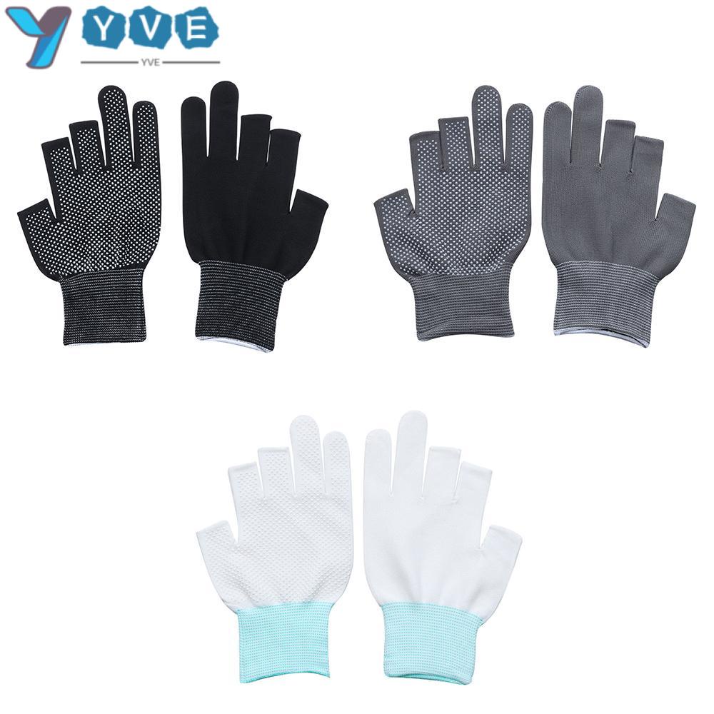 ⚡BIG SALE⚡Găng tay chống nắng và trượt mở/hở nửa ngón thoáng mát co giãn nhiều màu cho nam và nữ câu cá chơi thể thao lái xe