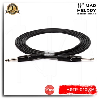 Hosa pro guitar cable hgtr-010 (3m) (rean straight - straight) [dây cáp ghita đầu thẳng chất lượng, new & chính hãng]