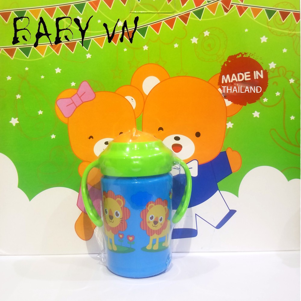 Bình nước 2 quai 250ML - HC913 - RABBIT - HACO BABY - BABY VN