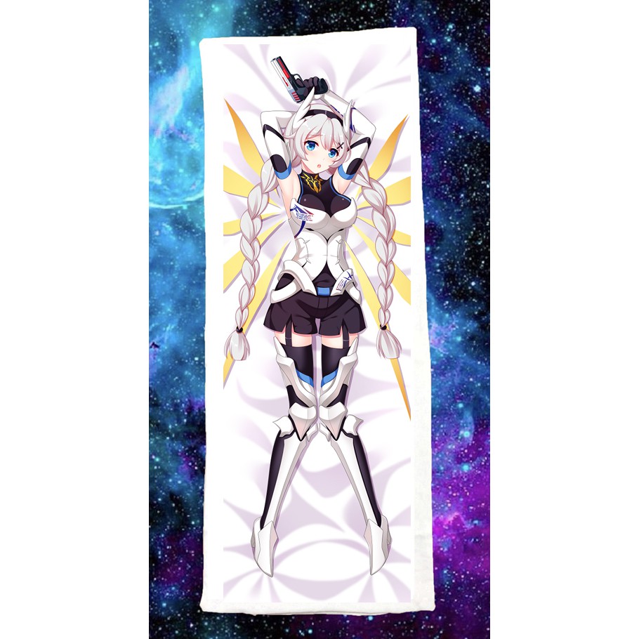 Gối ôm dài Honkai Impact 3 dài 1mx40cm có bông