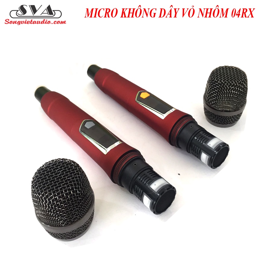 [Mã ELHACE giảm 4% đơn 300K] MICRO KHÔNG DÂY LOA KÉO 04RX - CẶP