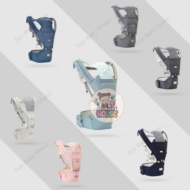 Địu Em Bé Trợ Lực Đa Tư Thế,Nhiều Chức Năng, Có Chống Gù ,Đỡ Cổ,Tấm Che Nắng, Gió Vùng Đầu Cho Bé.