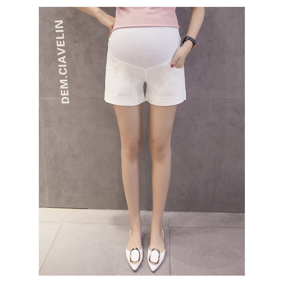 Quần bầu, quần đùi bầu kaki co giãn thoải mái QDD03