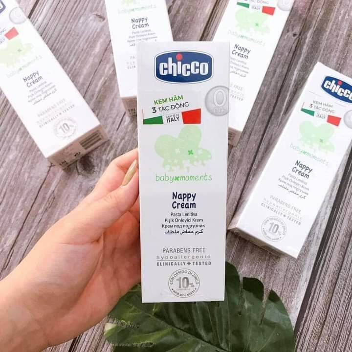 Kem hăm Chicco 3 tác động cho bé 0m+ 100ml bảo vệ làn da bé -Ponybaby Store