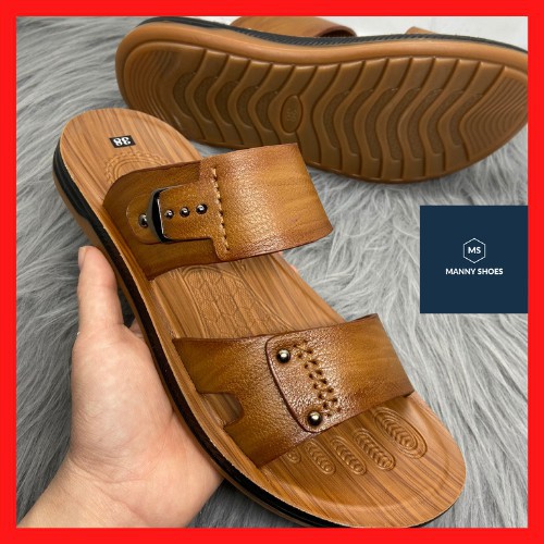 [Hot]D178 - Dép hai quai nam đế hai lớp - lịch sự, trẻ trung - tăng chiều cao