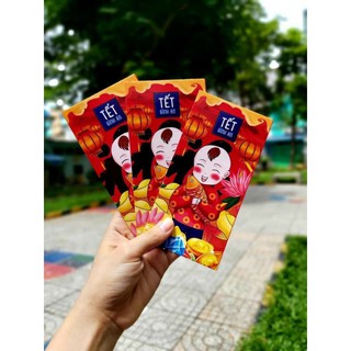 [1k] [12.12 siêu sale] Bao lì xì mẫu mới 2021