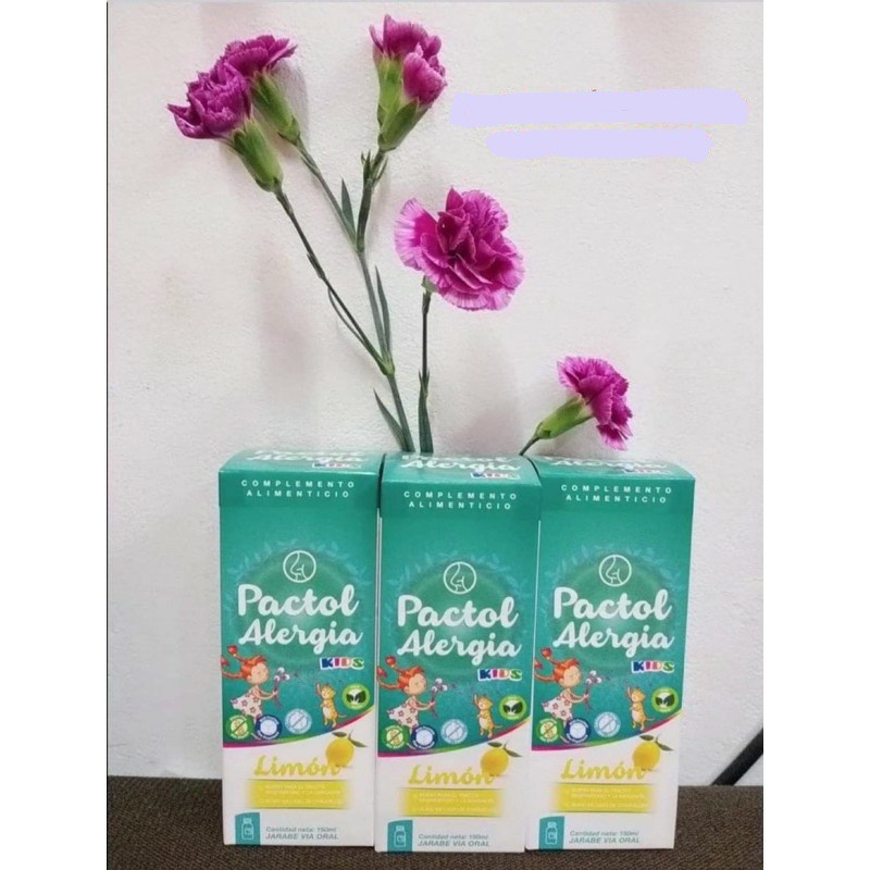 Siro ho Pactol Alergia Kids - giảm ho, long Đờm, Dịu Mát Họng