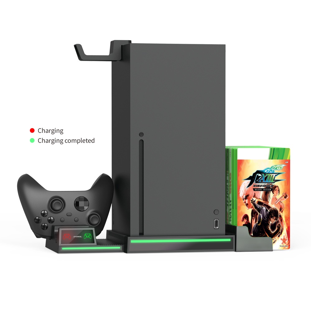 DOBE Đế Sạc Đứng Có Quạt Tản Nhiệt Đứng Cho Tay Cầm Chơi Game Xbox Series X/S