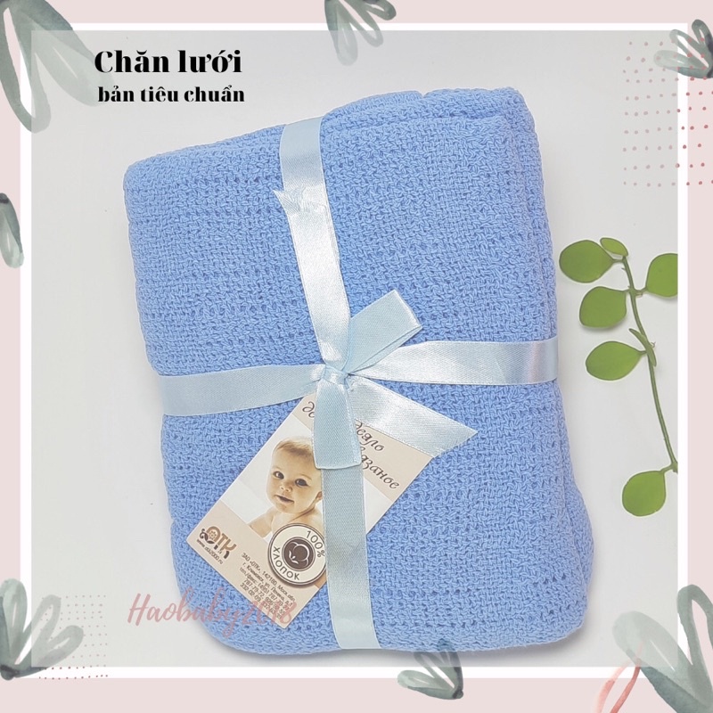 Chăn lưới Bamboo Xuất Anh cao cấp MaMas&amp;Papas thoáng khí chống ngạt cho bé - Haobaby2018
