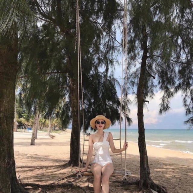 Bikini nữ 1 mảnh chéo vai