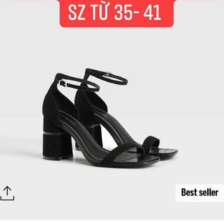 Sandal gót vuông BSK/PB/ZR