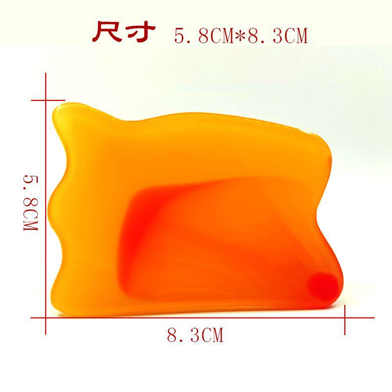 Dụng cụ cạo gió massage bằng nhựa sáp ong.Miếng cạo gió đả thông kinh lạc