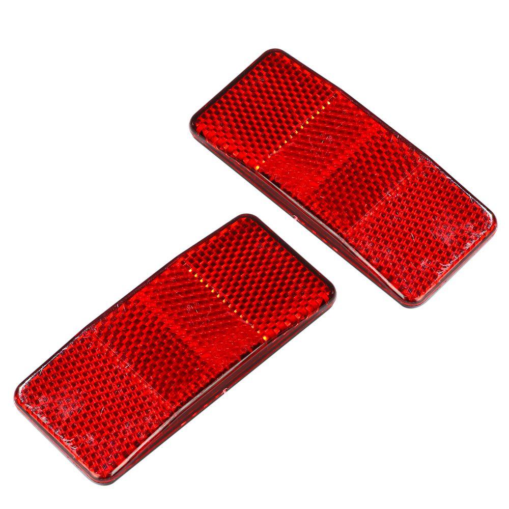 MELODG Set 2 Tấm Phản Quang Cảnh Báo Gắn Đuôi Xe Đạp
