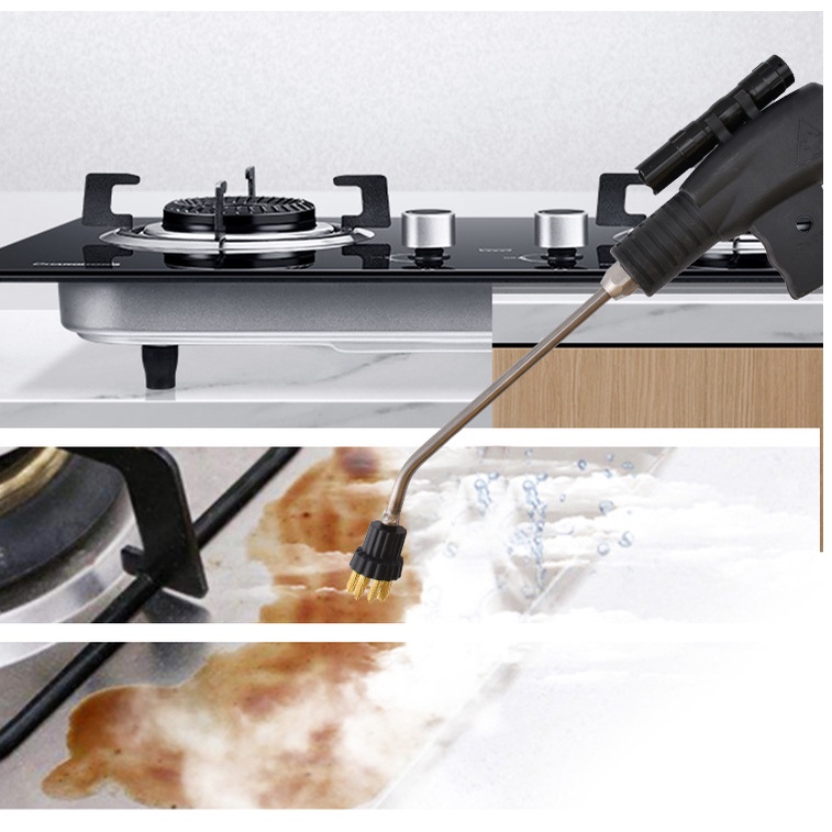 Máy xịt hơi nước nóng làm sạch nhà bếp, điều hòa, làm sạch máy hút mùi, rửa khoang máy, dọn nội thất, rửa xe khử trùng