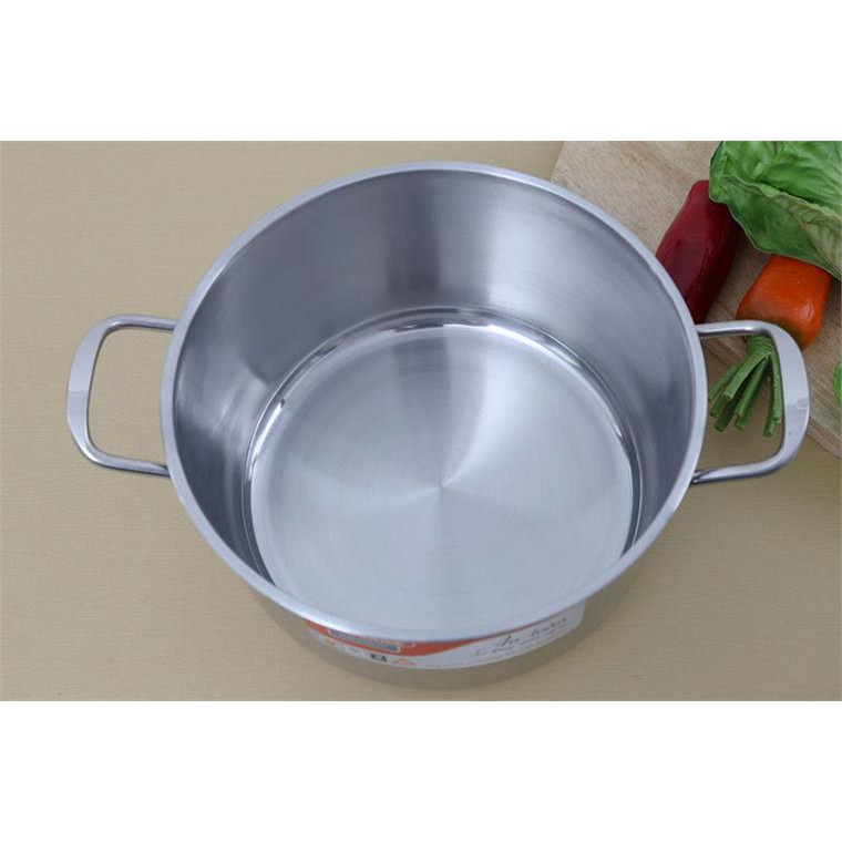 Nồi sunhouse inox 3 đáy đường kính 20cm dùng được cả bếp từ