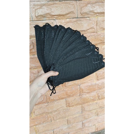 Khẩu trang 4D kf94 Famapro Túi 10 cái Khẩu trang kháng khuẩn 4 lớp