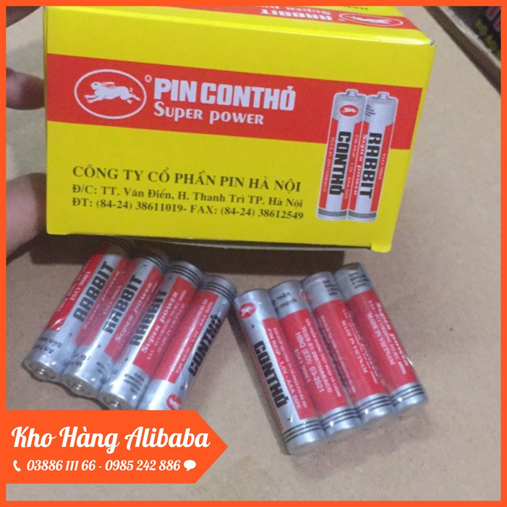 VỈ 4 Viên Pin Con Thỏ AA (Vỉ 4 Viên)