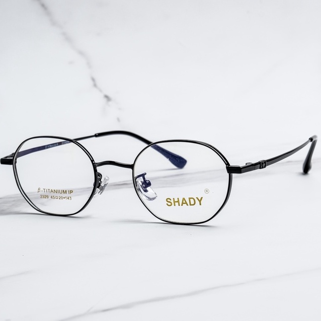 Gọng Kính Cận Titanium Shady Unisex G2301
