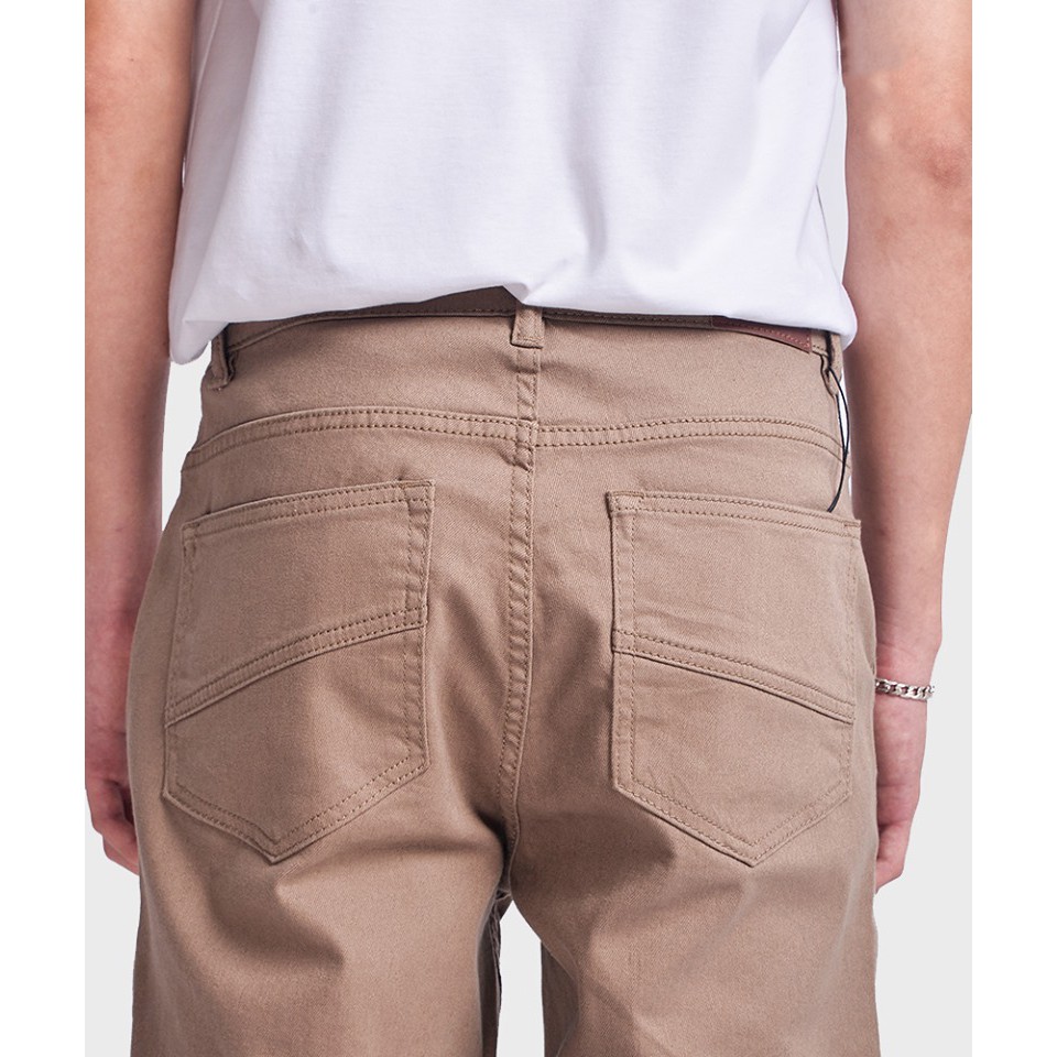 Quần jean nam jogger Routine phối khóa đầu gối