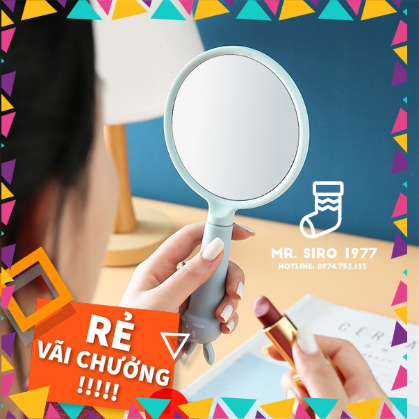 [HTSP16]Gương cầm tay Mrsiro1977[Siêu Xinh] [Có sẵn] Gương cầm tay mini siêu xinh tiện lợi