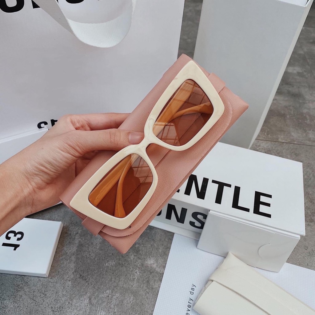 Kính mát thời trang nữ A2053 chống tia UV400 bảo vệ mắt hiệu quả nhiều màu sắc cá tính phù hợp mang đi làm đi du lịch | BigBuy360 - bigbuy360.vn