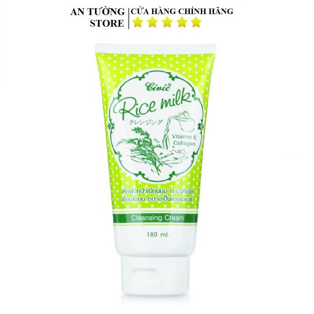 Sữa Rửa Mặt Gạo Rice Milk Civic 180ml Thái Lan