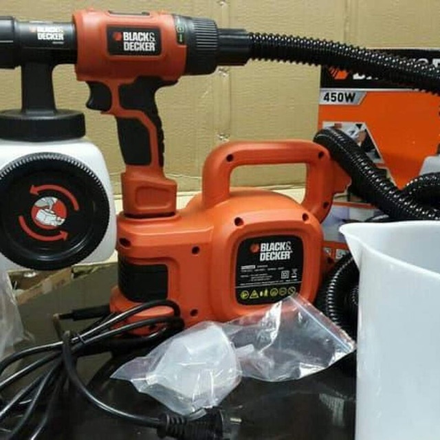 HVLP400B1 Máyyphun sơn bằng điện Black &amp; Decker