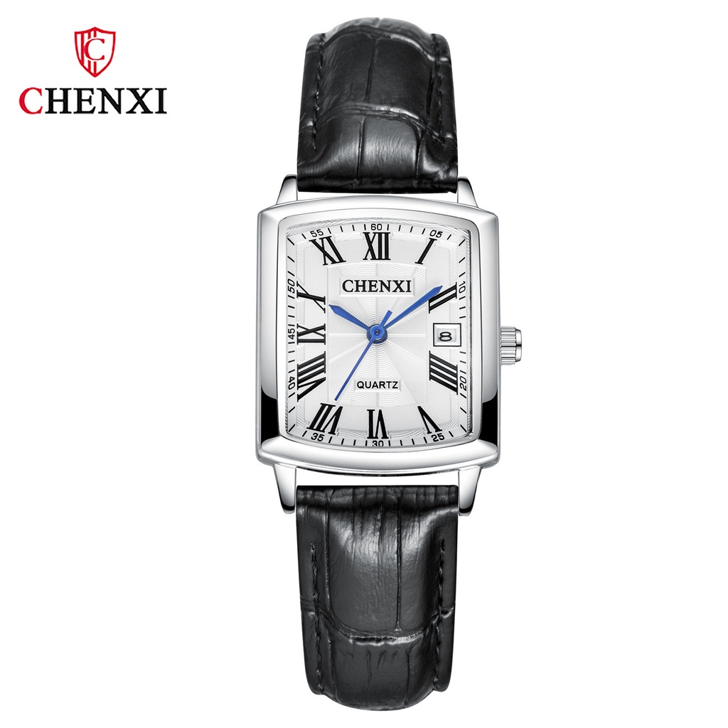 Đồng Hồ Analog Máy Quartz Dây Da Chống Thấm Nước CHENXI Phong Cách Doanh Nhân Sang Trọng