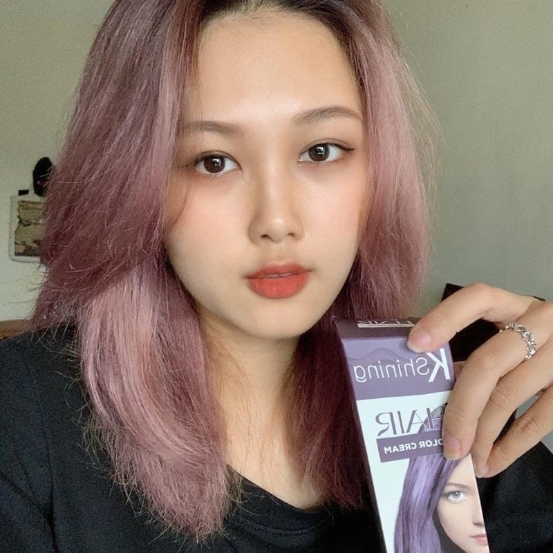 K-Shinning HAIR COLOR CREAM Nhuộm tóc màu đẹp, mướt không khô, thơm tại nhà