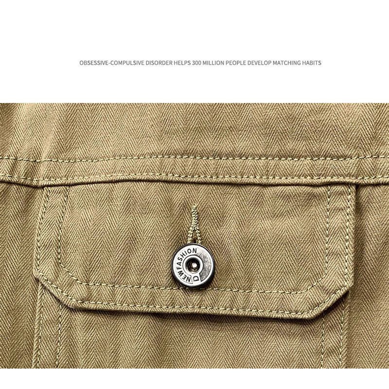 Áo Khoác Nam Dài Tay Cổ Bẻ Thời Trang Hàn