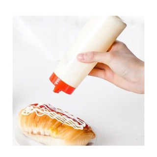 Chai xịt nước sốt trang trí 4 dòng kẻ