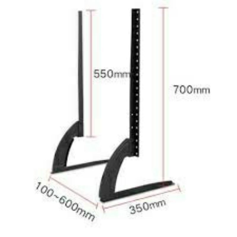 Hân Đế Tivi đa năng 24 - 65 inch - Chân tivi để bàn Hàng loại 1 - Lắp đặt mọi hãng Tivi