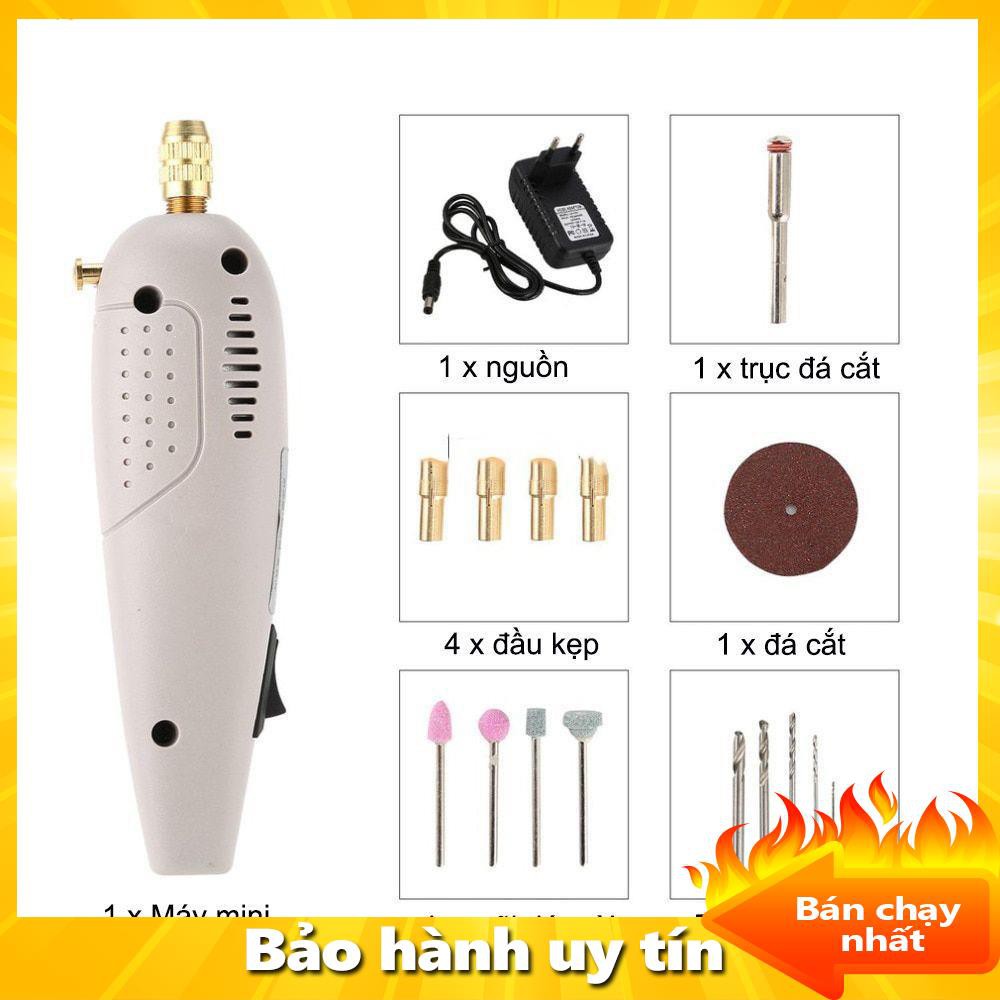 [ XẢ ĐÓN HÈ] May Khoan Pin, Mua Ngay Bộ Máy Khoan - Mài - Cắt Cầm Tay 12V Mini Giá Rẻ , Thiết Kế Nhỏ Gọn -BH UY TÍN