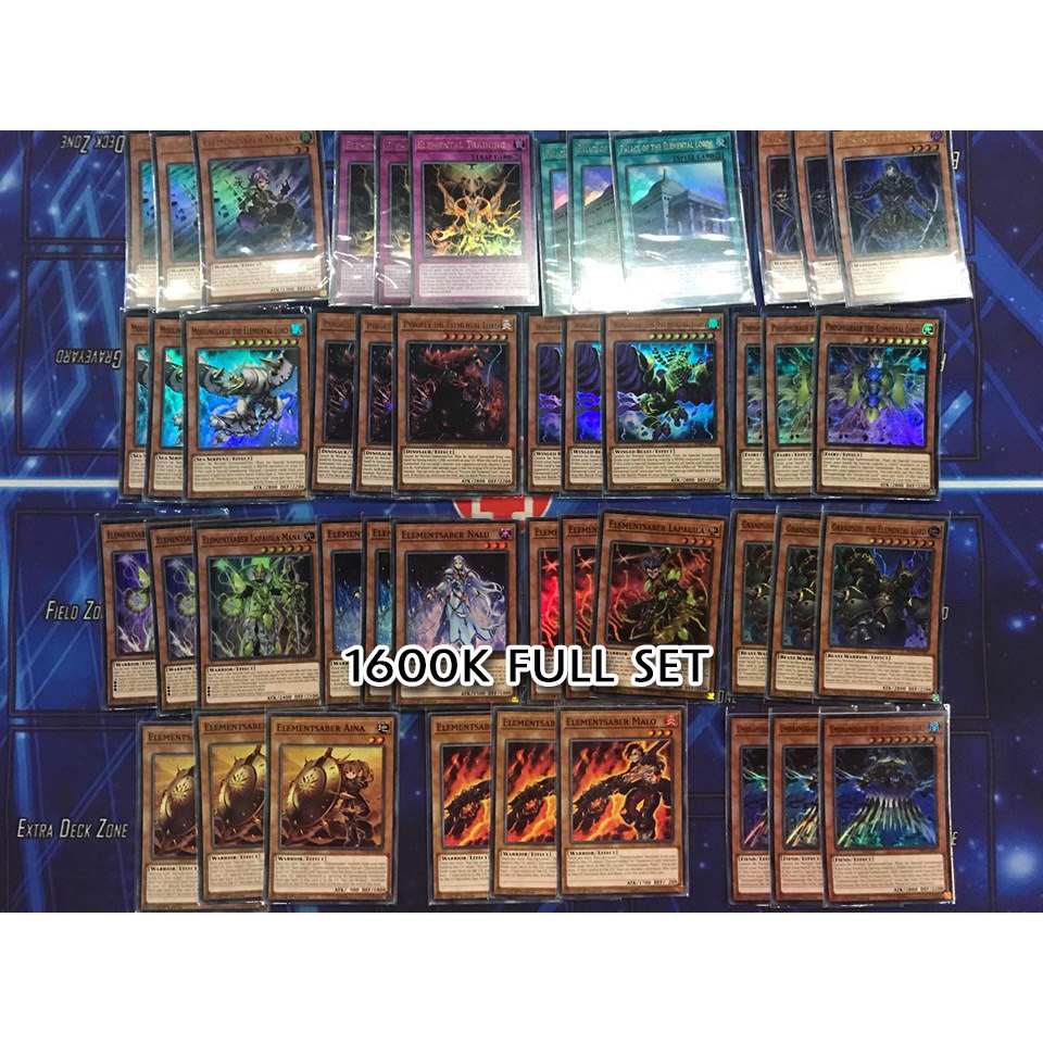 Set bài Yugioh -Elemental Lord/Elemental Saber