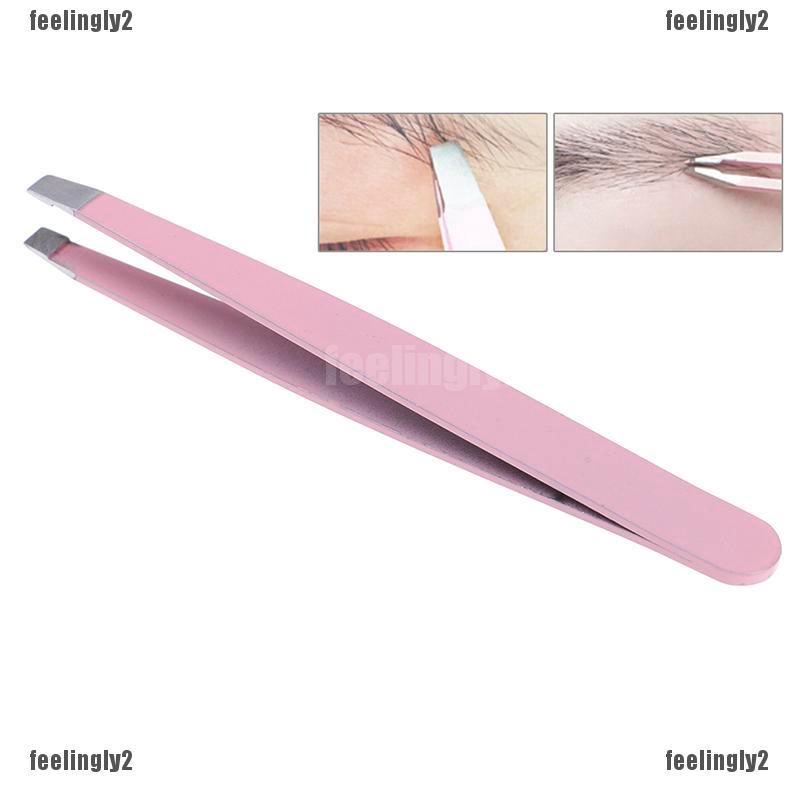 Nhíp tỉa lông mày bằng kim loại chuyên dụng