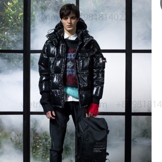 Áo Khoác Lông Vũ Nam MONCLER Chất Vải Siêu Xịn - Áo Phao Lông Vũ Nam Đại Hàn đi tuyết đi lạnh