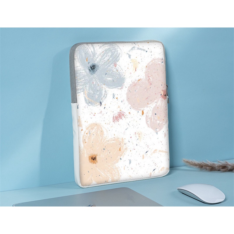 WayYoung/ XTL Túi Đựng Laptop Chống Sốc Chống Thấm Nước In Họa Tiết Hoa Dễ Thương Cho Matebook Air Pro Acer Dell 10 11 12 13 14 15 inch