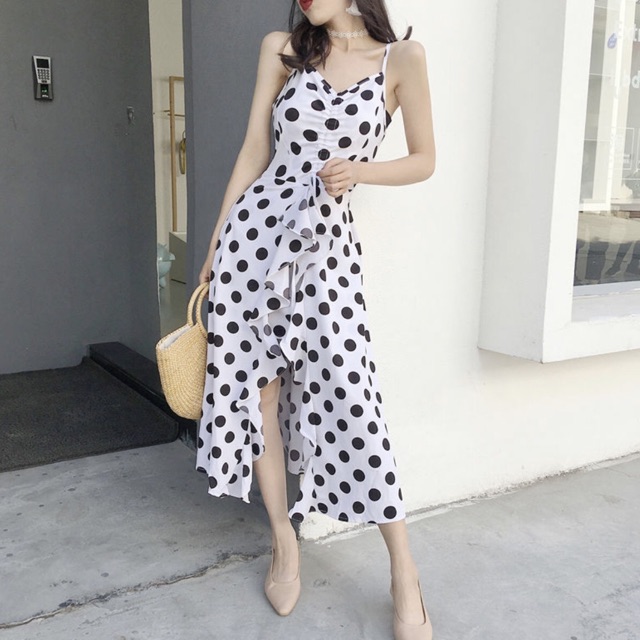 Maxi bi đen phối bèo