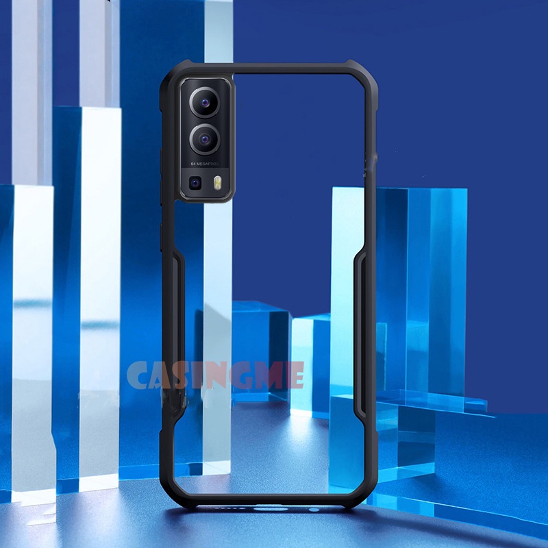 Ốp điện thoại đệm khí chống sốc trong suốt thời trang dành cho VIVO Y72 5G Y72