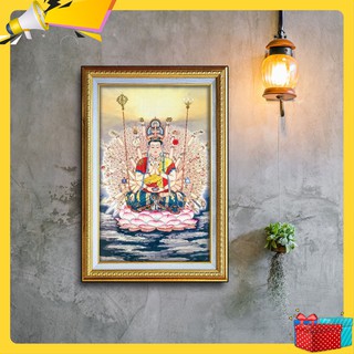 Tranh thờ Phật – Phật Bà nghìn mắt nghìn tay W610