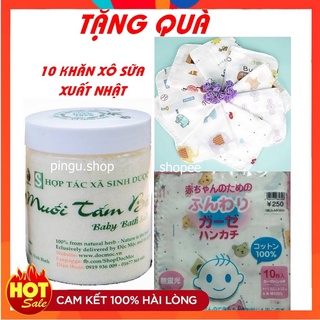 muối tắm bé độc mộc - hết rôm sảy, chàm sữa, hăm da