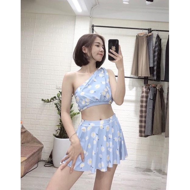 Sét bikini biển nữ ❤️ Siêu hót ❤️ Đồ bơi nữ hoa cúc cực xinh