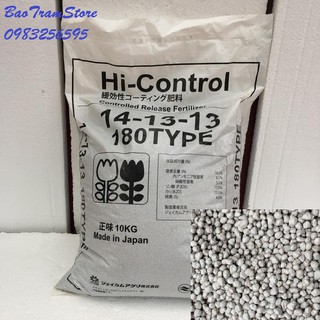 Phân tan chậm Nhật bản Hi-Control 14-13-13 tốt cho cây trồng bao 10kg
