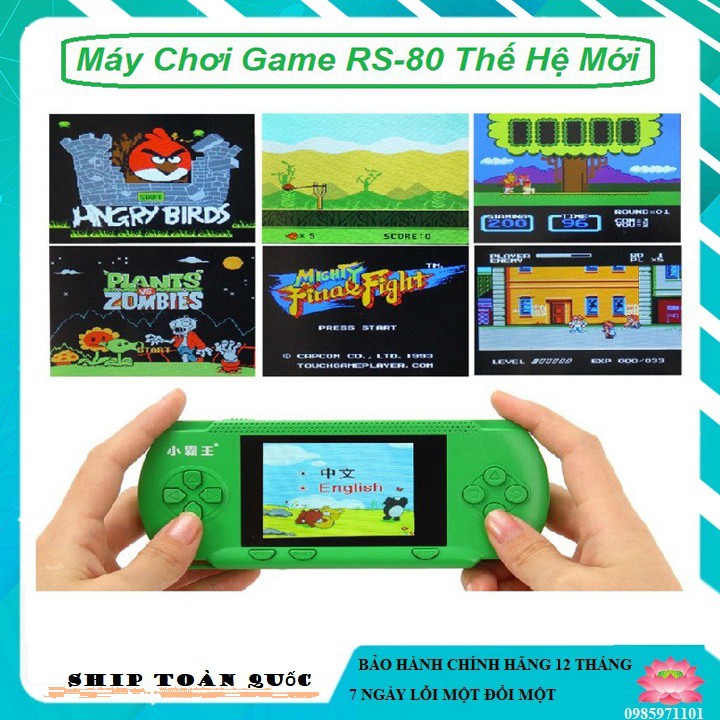 👉Sẵn hàng👈 Máy Chơi Game RS-80 280/ 500 Trò Chơi Kinh Điển Và Mới Nhất