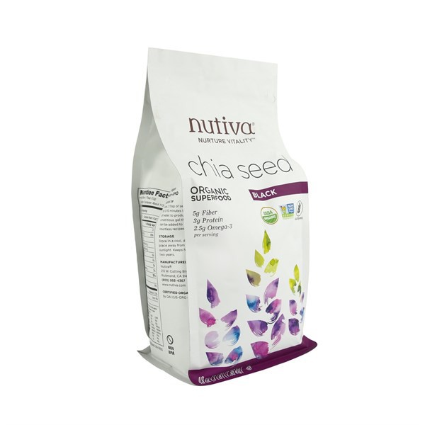 Hạt Nutiva Organic Superfood Chia Seed 1.36kg Mỹ -04/2022