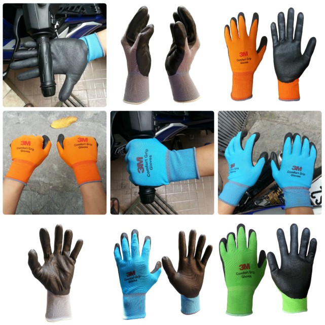 GĂNG TAY BẢO VỆ CAO CẤP 3M COMFORT GRIP GLOVES (CAM) SIZE L