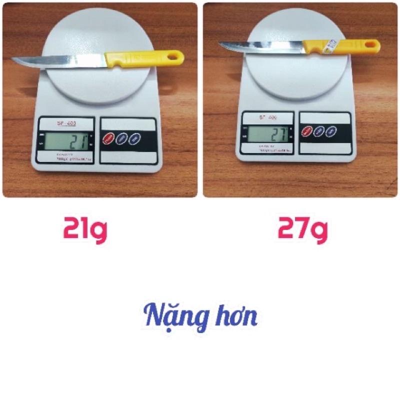 Dao Thái Lan cán vàng - Dao cắt gọt trái cây KIWI mũi nhọn, cán nhựa